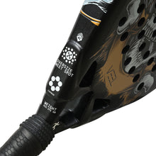 VEEL Fear Skull Padel Racket – 3K Carbon Fiber Paddle for Advanced Players | Power & Spin Performance