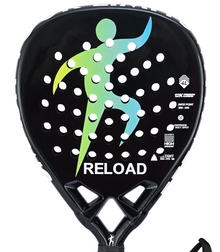 VEEL Reload Padel Racket – 12K Carbon Fiber Paddle with EVA High Memory Core | Lightweight Power & Precision