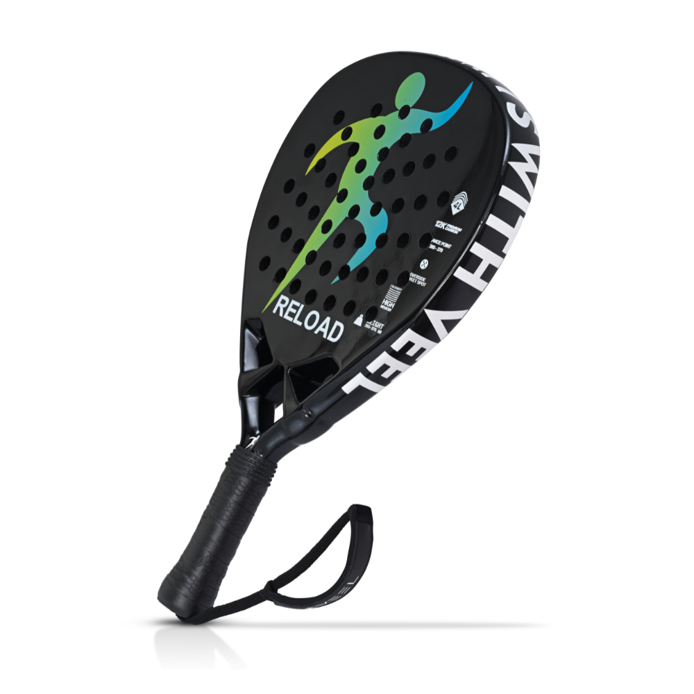VEEL Reload Padel Racket – 12K Carbon Fiber Paddle with EVA High Memory Core | Lightweight Power & Precision
