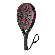 VEEL Score Red-Black Padel Racket – 3K Carbon Fiber Paddle with EVA Soft Core | Power, Control & Precision
