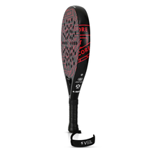 VEEL Score Red-Black Padel Racket – 3K Carbon Fiber Paddle with EVA Soft Core | Power, Control & Precision