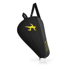 VEEL Padel Racket Bag – Lightweight Protective Carry Bag with Adjustable Shoulder Strap | Black & Yellow