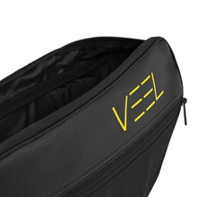 VEEL Padel Racket Bag – Lightweight Protective Carry Bag with Adjustable Shoulder Strap | Black & Yellow