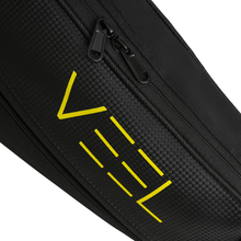 VEEL Padel Racket Bag – Lightweight Protective Carry Bag with Adjustable Shoulder Strap | Black & Yellow