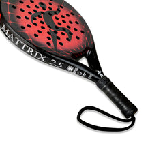 VEEL Matrix Padel Racket Red – 100% Glass Fiber Padel with EVA High Memory Core | Control& Precision.