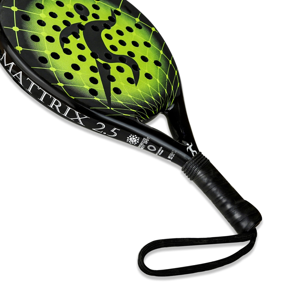 VEEL Matrix Padel Racket Yellow – 100% Glass Fiber Padel with EVA High Memory Core | Control& Precision. (Copy)