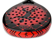 VEEL Matrix Padel Racket Red – 100% Glass Fiber Padel with EVA High Memory Core | Control& Precision.