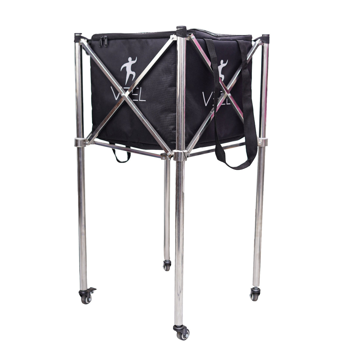 Professional Portable Ball Basket – Heavy-Duty Wheeled Ball Collection & Storage Cart
